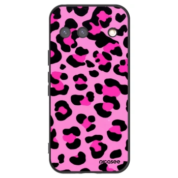 Picasee silikónový čierny obal pre Google Pixel 9 - Pink Tiger