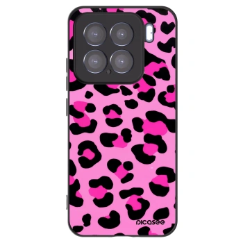 Picasee silikónový čierny obal pre Xiaomi 15 - Pink Tiger