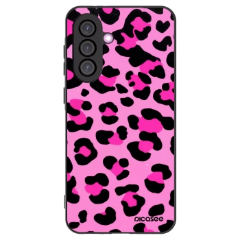 Picasee silikónový čierny obal pre Samsung Galaxy A56 5G A566B - Pink Tiger