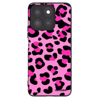 Picasee silikónový čierny obal pre Honor X8c - Pink Tiger