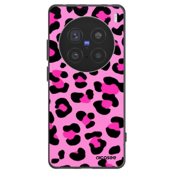 Picasee silikónový čierny obal pre Vivo X200 Pro - Pink Tiger
