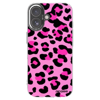Picasee silikónový prehľadný obal pre Apple iPhone 17 - Pink Tiger