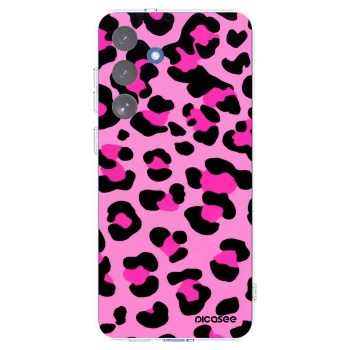 Picasee silikónový prehľadný obal pre Samsung Galaxy S25 FE 5G - Pink Tiger