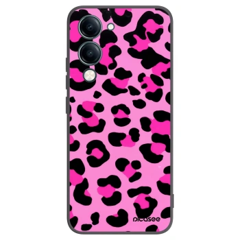 Picasee silikónový čierny obal pre Vivo Y29s 5G - Pink Tiger