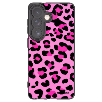 Picasee silikónový čierny obal pre Samsung Galaxy S26 - Pink Tiger
