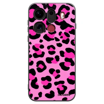 Picasee silikónový čierny obal pre OPPO Find X9 Pro - Pink Tiger