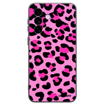 Picasee silikónový čierny obal pre Samsung Galaxy A57 5G - Pink Tiger