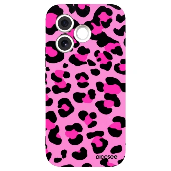 Picasee silikónový čierny obal pre Honor 600 Lite - Pink Tiger