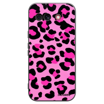 Picasee silikónový čierny obal pre Google Pixel 10a - Pink Tiger