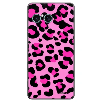 Picasee silikónový čierny obal pre Sony Xperia 10 VII - Pink Tiger