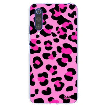 Picasee silikónový prehľadný obal pre Xiaomi Mi 9 SE - Pink Tiger