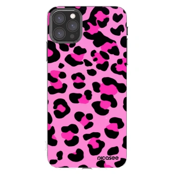 Picasee silikónový prehľadný obal pre Apple iPhone 11 Pro Max - Pink Tiger