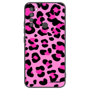 Picasee silikónový čierny obal pre Xiaomi Redmi Note 8 - Pink Tiger