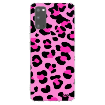 Picasee silikónový prehľadný obal pre Samsung Galaxy S20 G980F - Pink Tiger