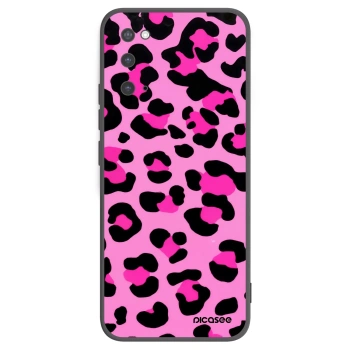 Picasee silikónový čierny obal pre Samsung Galaxy S20 G980F - Pink Tiger