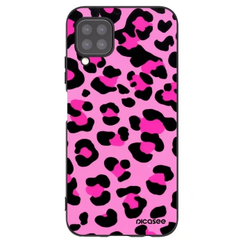 Picasee silikónový čierny obal pre Huawei P40 Lite - Pink Tiger