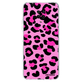 Picasee silikónový prehľadný obal pre Xiaomi Redmi Note 9S - Pink Tiger