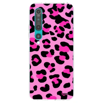 Picasee silikónový prehľadný obal pre Xiaomi Mi 10 - Pink Tiger