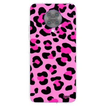 Picasee silikónový prehľadný obal pre Xiaomi Poco F2 Pro - Pink Tiger