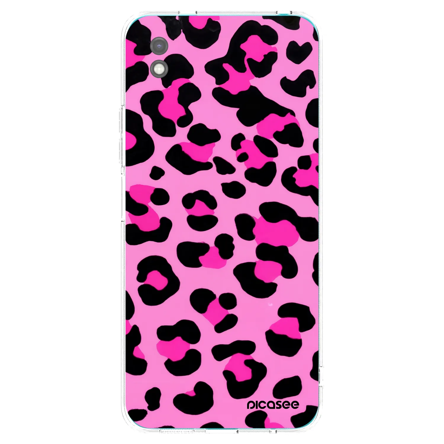 Picasee silikónový čierny obal pre Xiaomi Redmi 9A - Pink Tiger