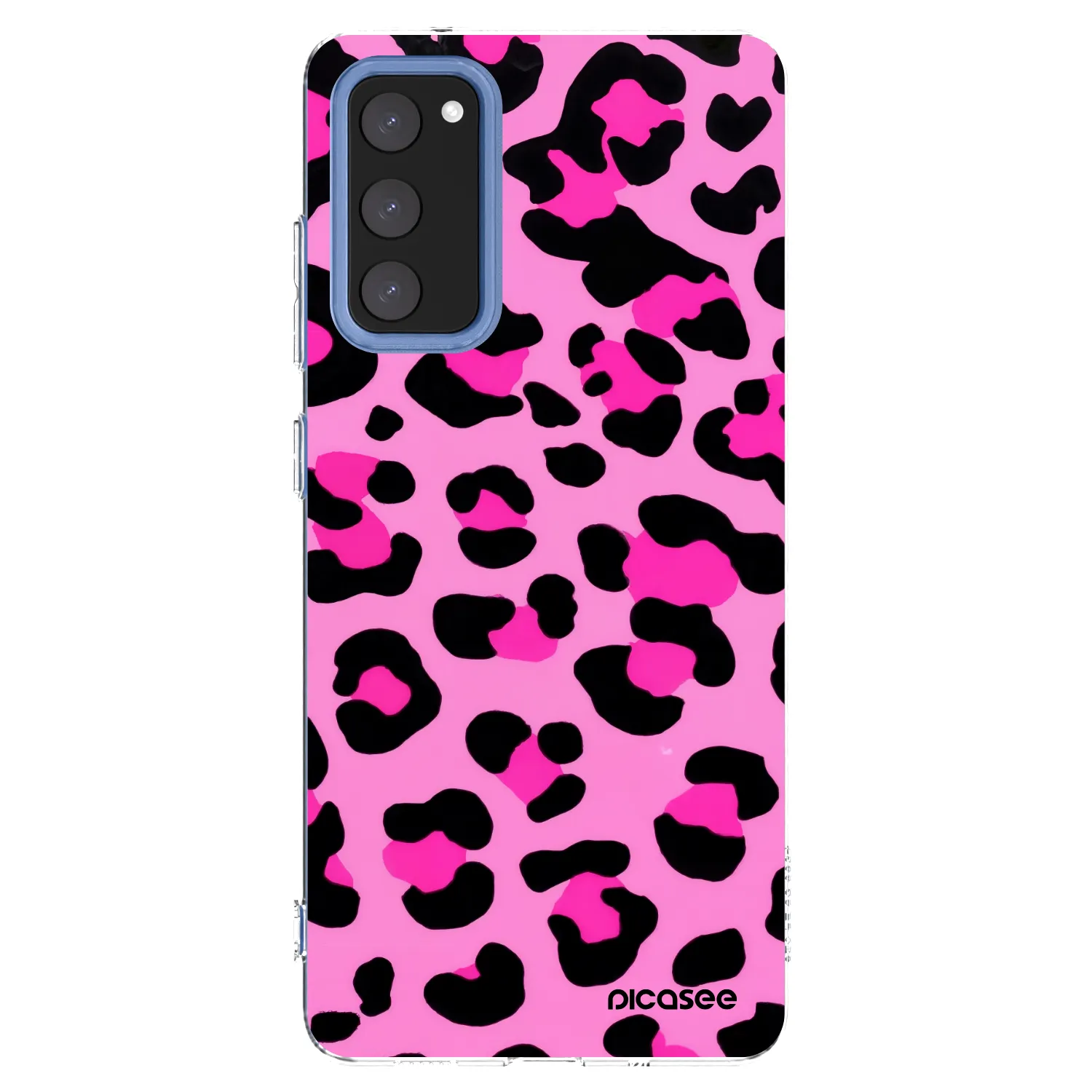 Picasee silikónový prehľadný obal pre Samsung Galaxy S20 FE - Pink Tiger