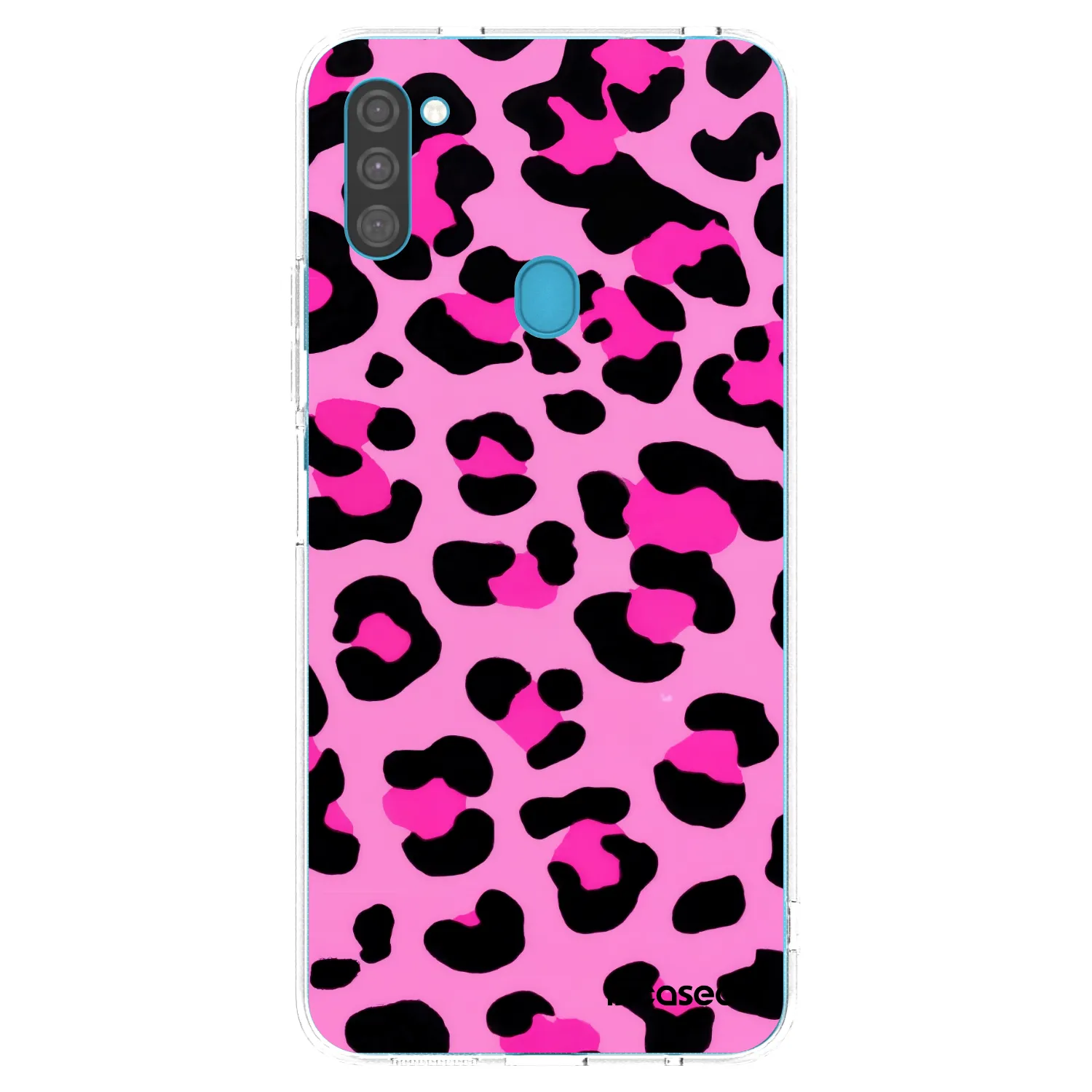 Picasee silikónový prehľadný obal pre Samsung Galaxy M11 - Pink Tiger
