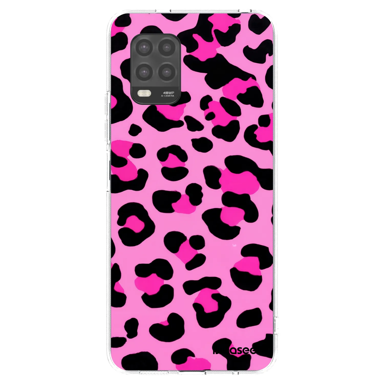Silikónový prehľadný obal pre Xiaomi Mi 10 Lite - Pink Tiger