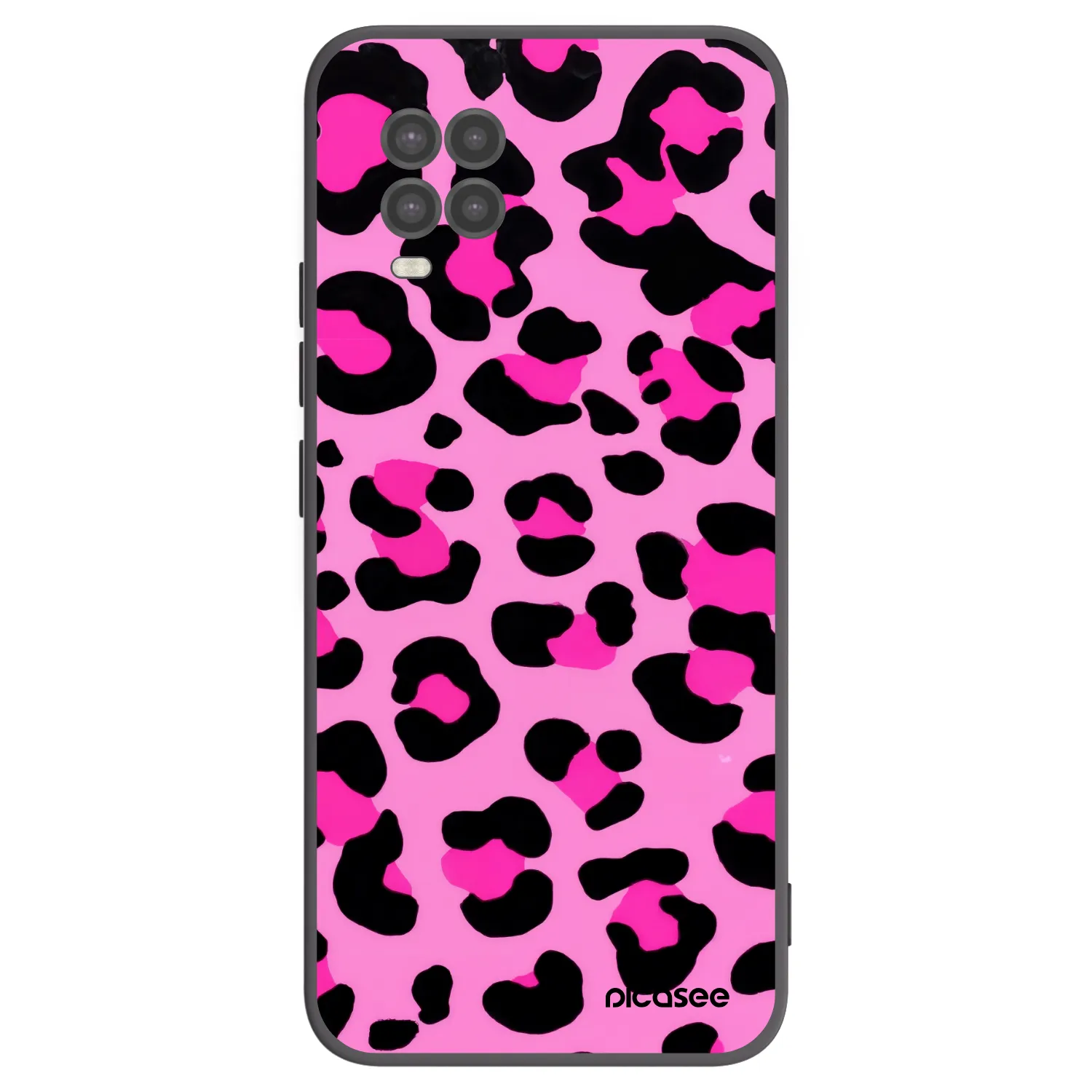 Picasee silikónový čierny obal pre Xiaomi Mi 10 Lite - Pink Tiger