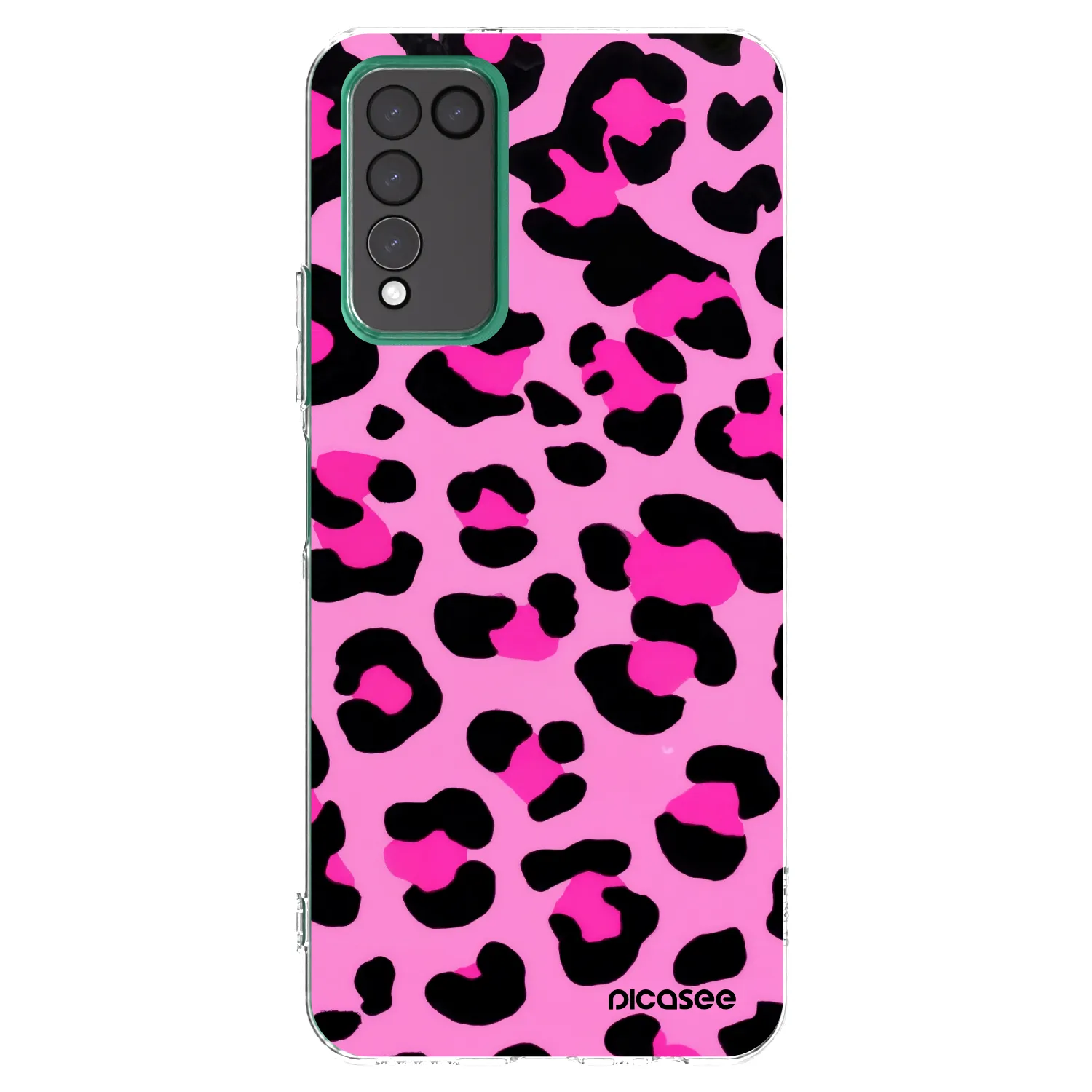 Silikónový prehľadný obal pre Honor 10X Lite - Pink Tiger