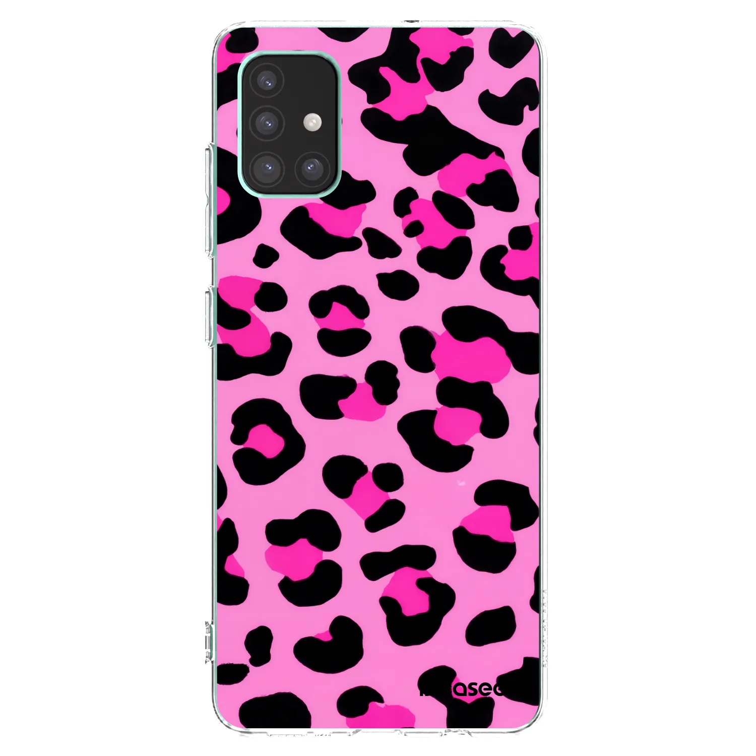 Picasee silikónový prehľadný obal pre Samsung Galaxy M51 M515F - Pink Tiger