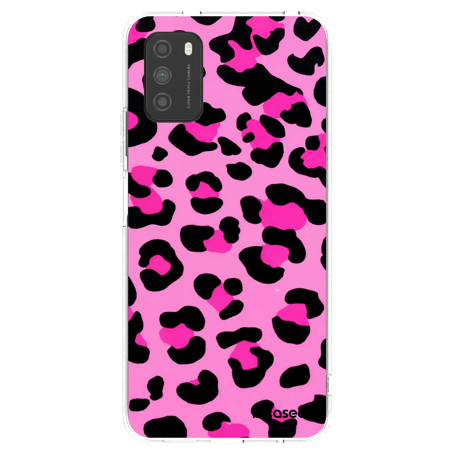 Silikónový prehľadný obal pre Xiaomi Poco M3 - Pink Tiger