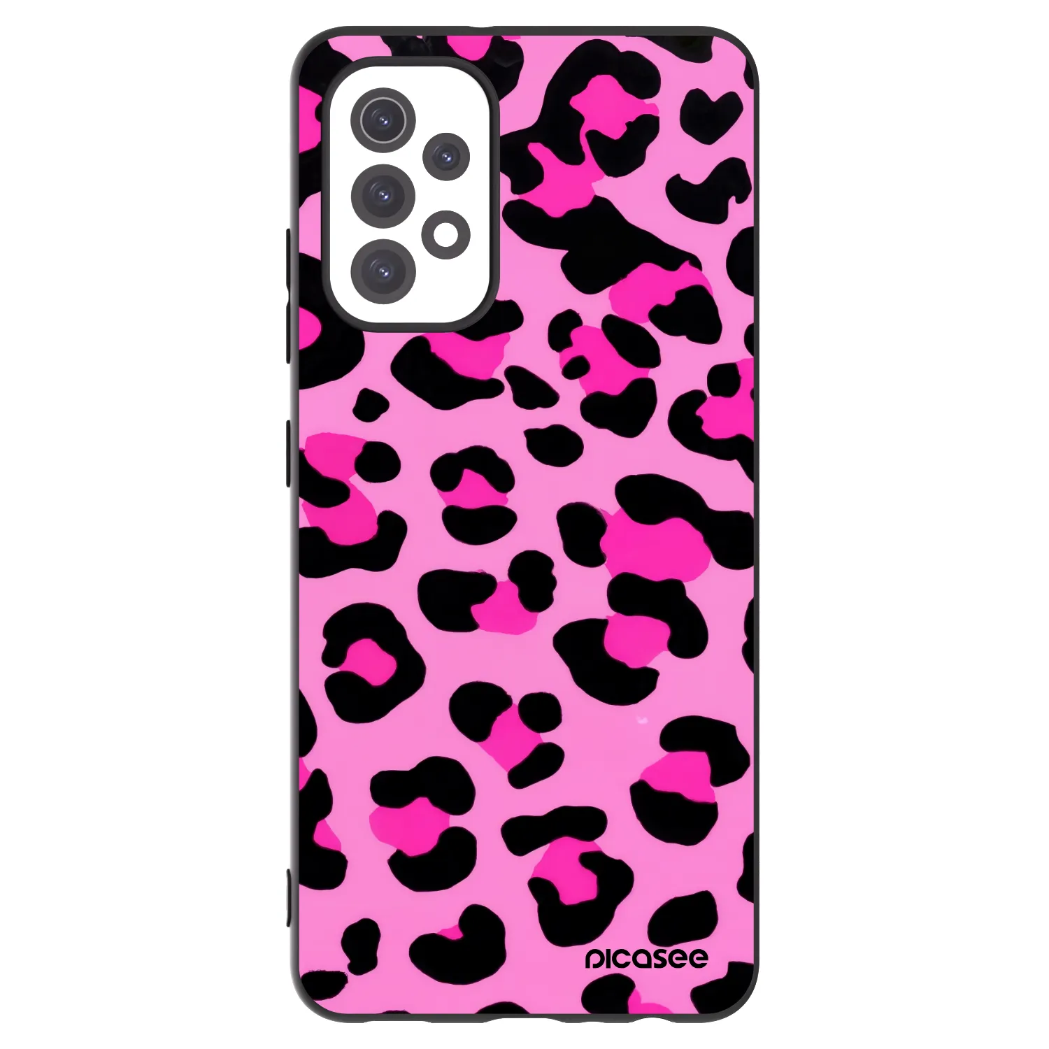 Picasee silikónový čierny obal pre Samsung Galaxy A32 5G A326B - Pink Tiger