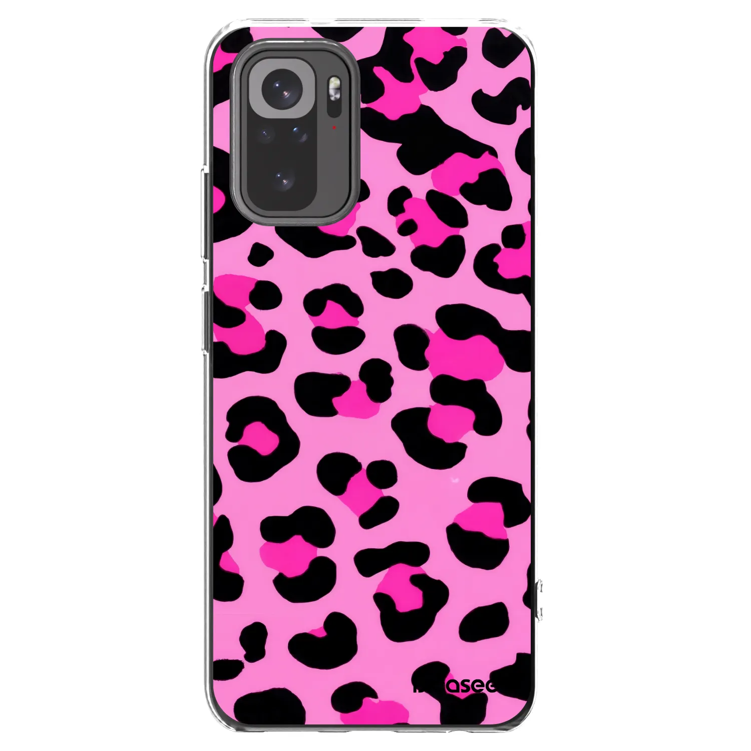 Picasee silikónový prehľadný obal pre Xiaomi Redmi Note 10S - Pink Tiger