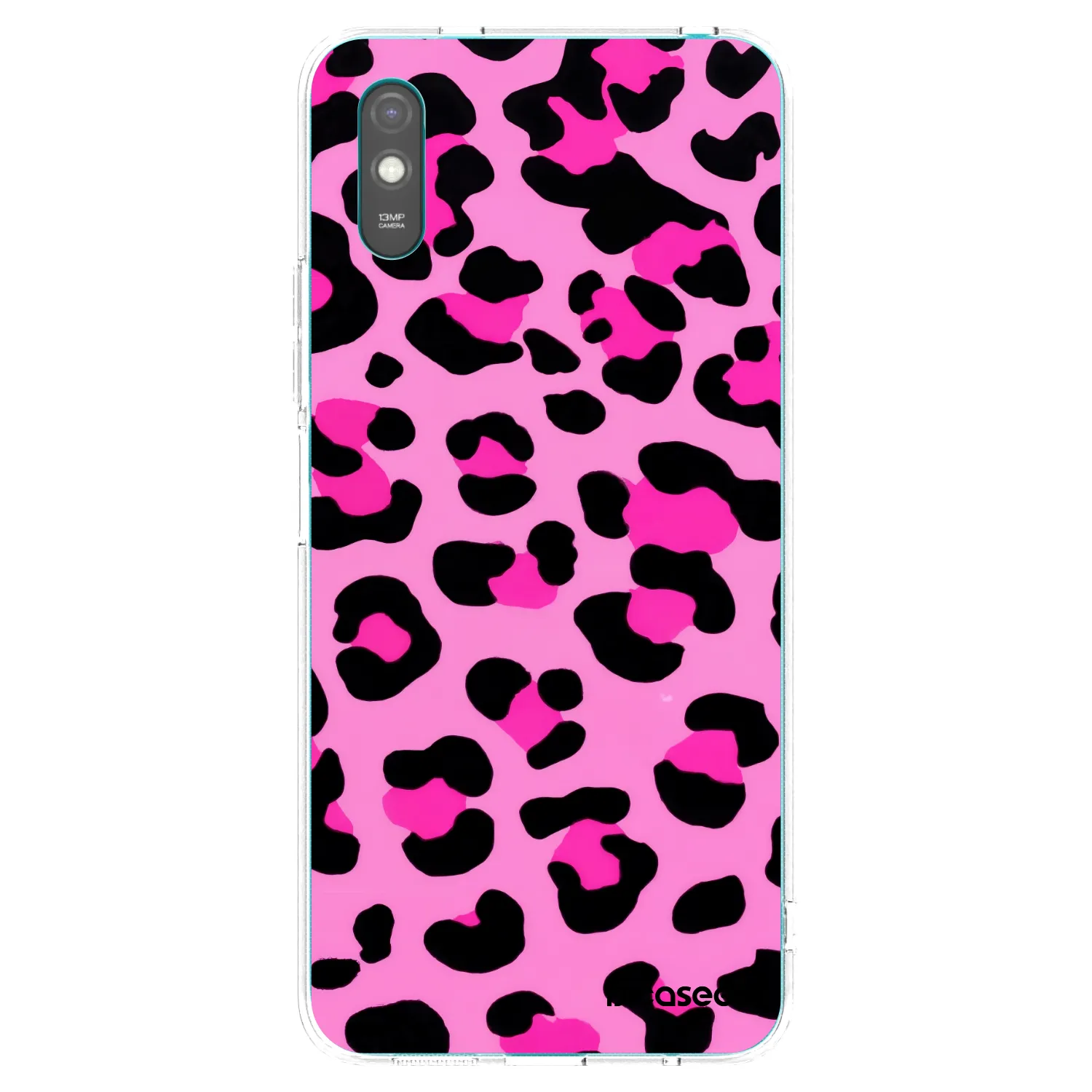 Picasee silikónový prehľadný obal pre Xiaomi Redmi 9AT - Pink Tiger