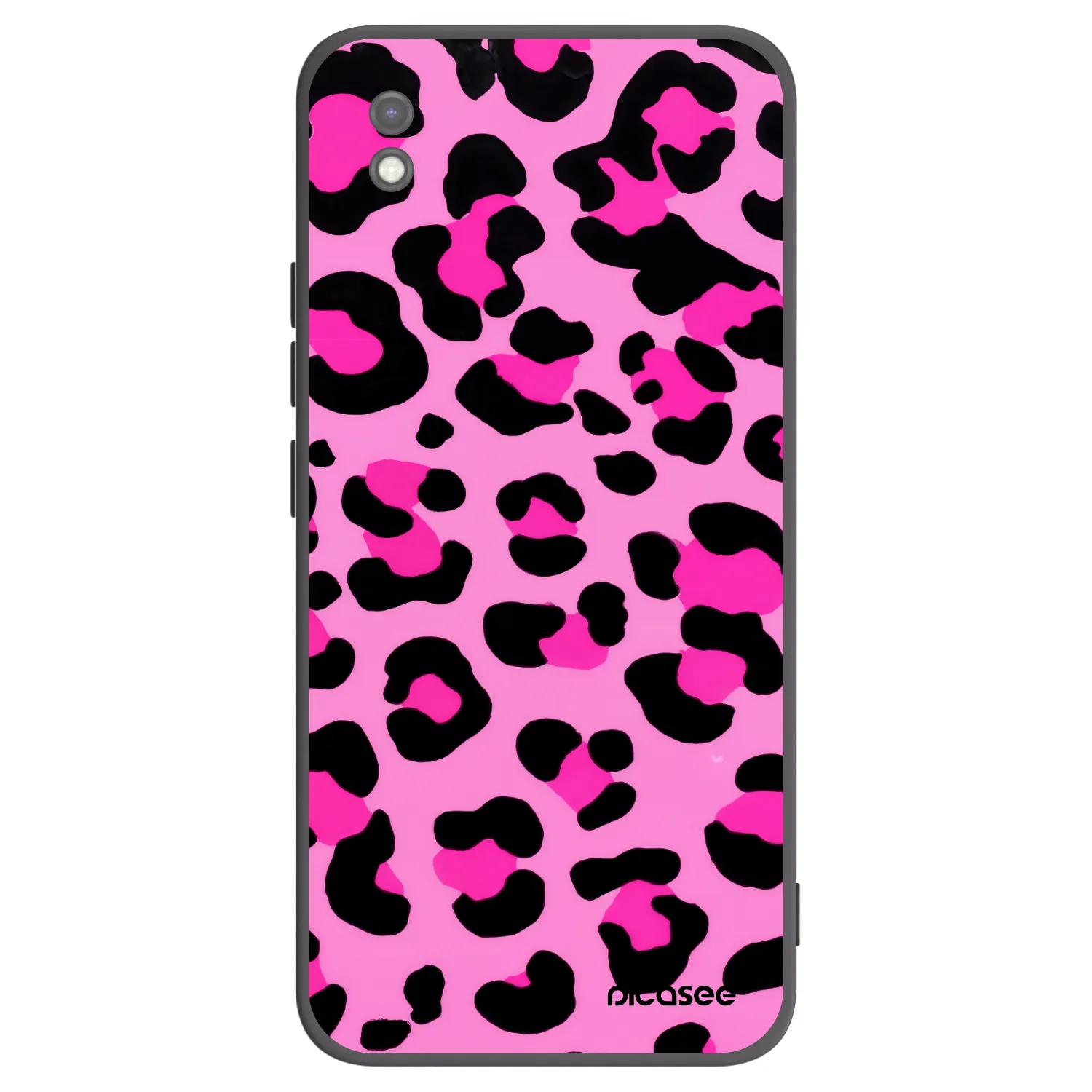Picasee silikónový čierny obal pre Xiaomi Redmi 9AT - Pink Tiger