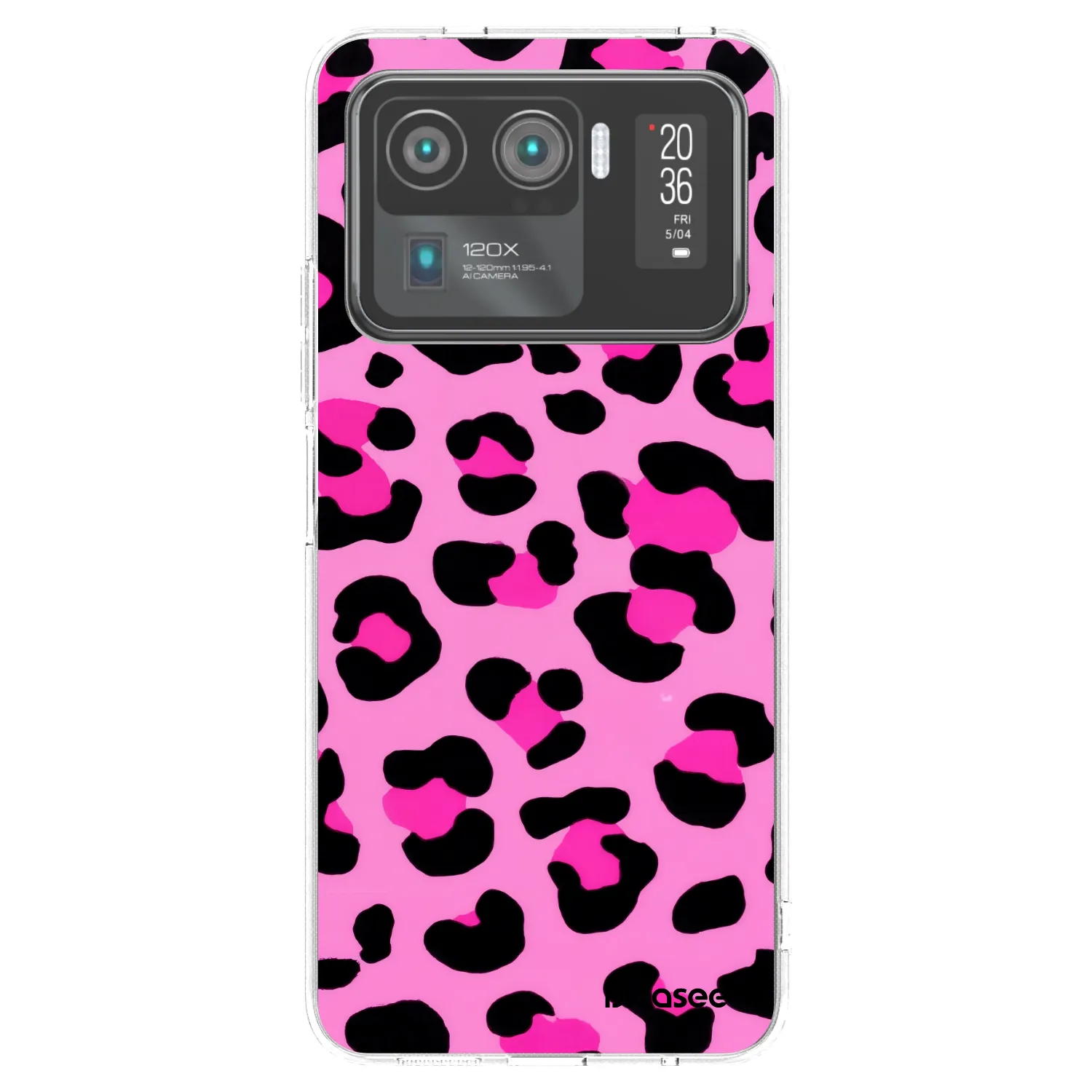 Picasee silikónový prehľadný obal pre Xiaomi Mi 11 Ultra - Pink Tiger