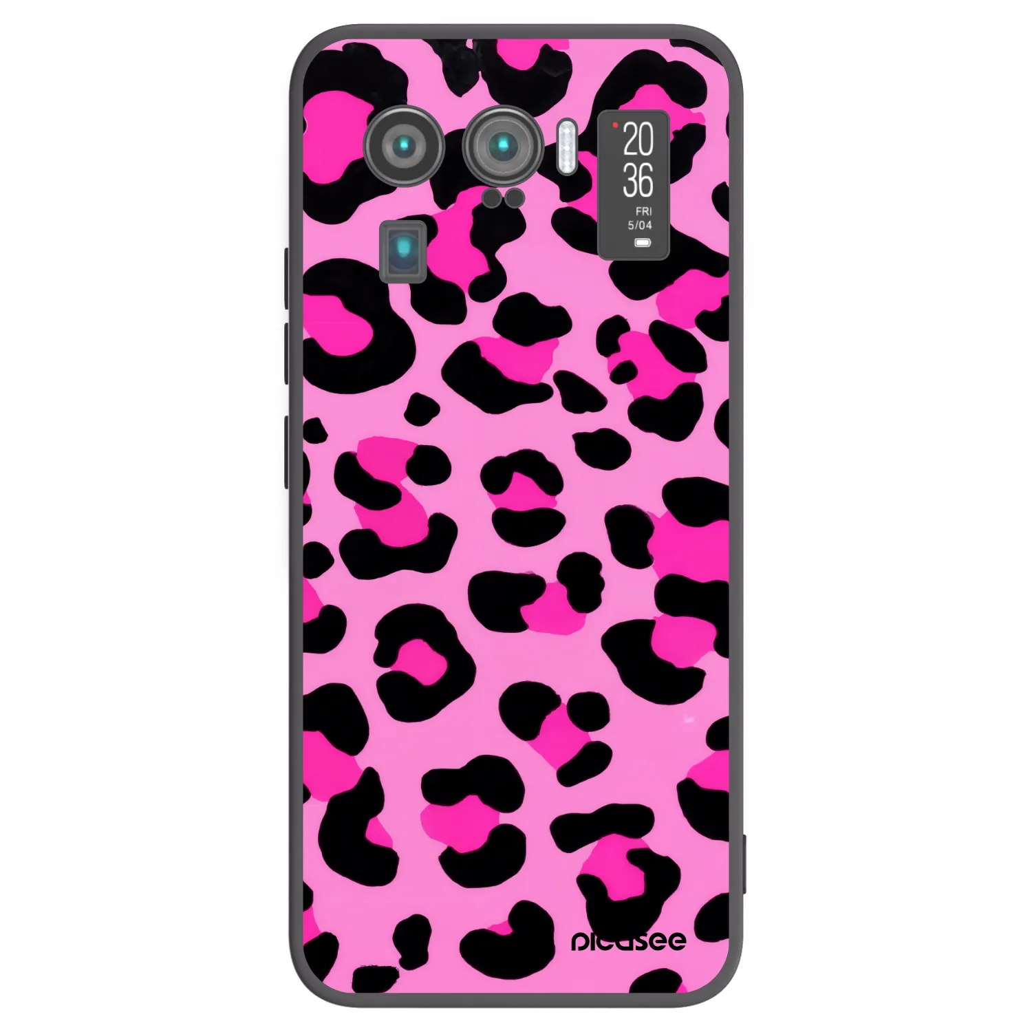 Picasee silikónový čierny obal pre Xiaomi Mi 11 Ultra - Pink Tiger