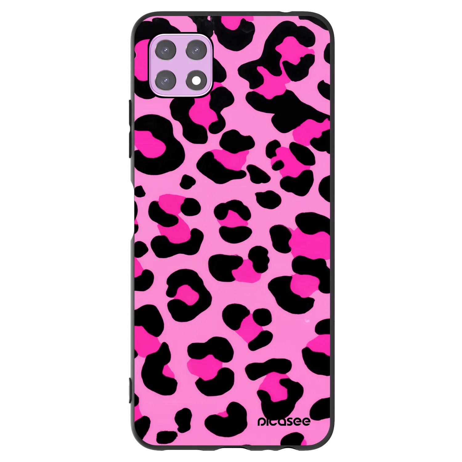 Picasee silikónový čierny obal pre Samsung Galaxy A22 A226B 5G - Pink Tiger