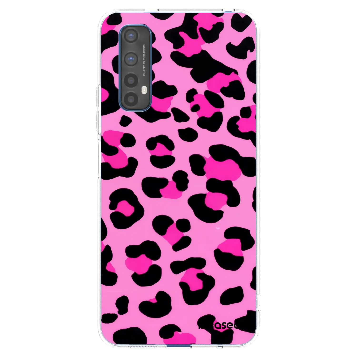 Picasee silikónový prehľadný obal pre Realme 7 - Pink Tiger