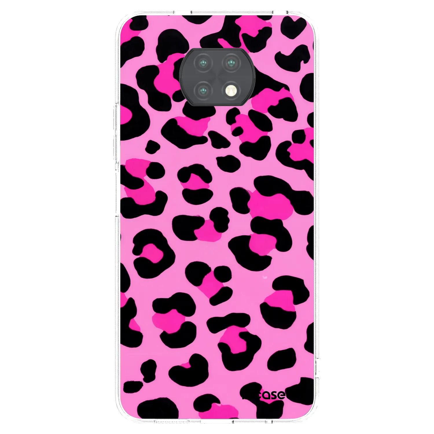 Silikónový prehľadný obal pre Xiaomi Redmi Note 9T - Pink Tiger