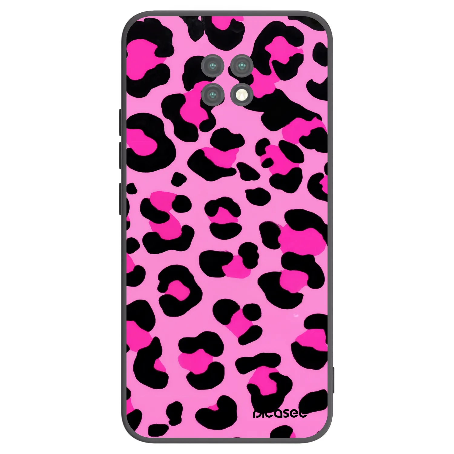 Picasee silikónový čierny obal pre Xiaomi Redmi Note 9T - Pink Tiger