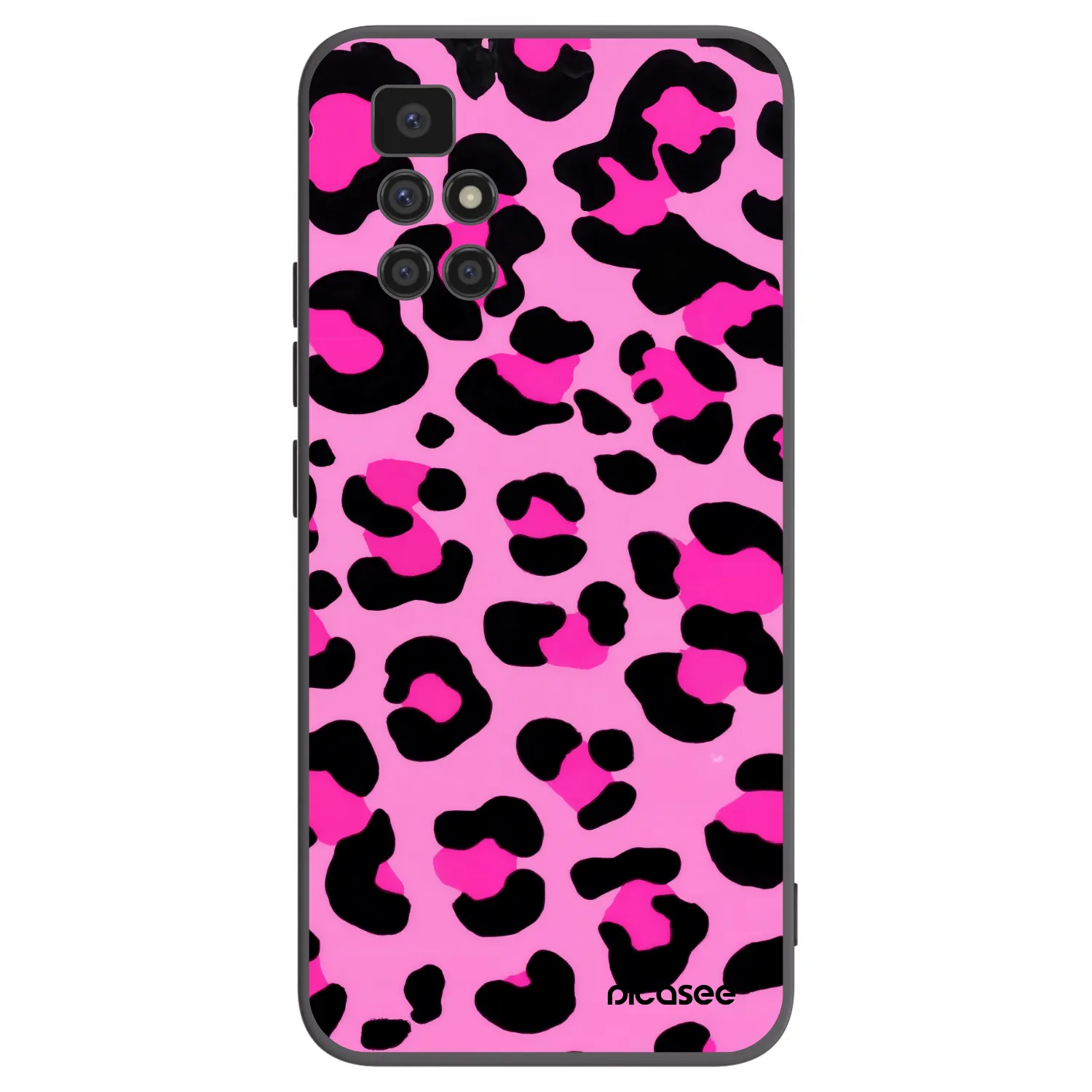 Picasee silikónový čierny obal pre Xiaomi Redmi 10 - Pink Tiger