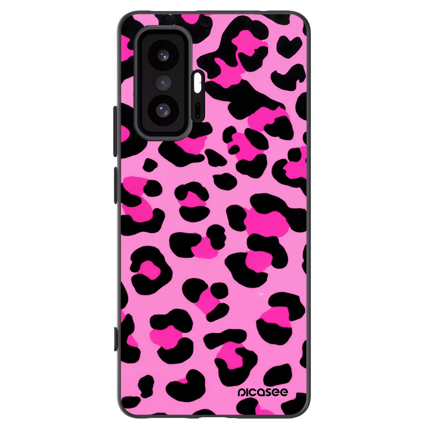 Picasee silikónový čierny obal pre Xiaomi 11T - Pink Tiger