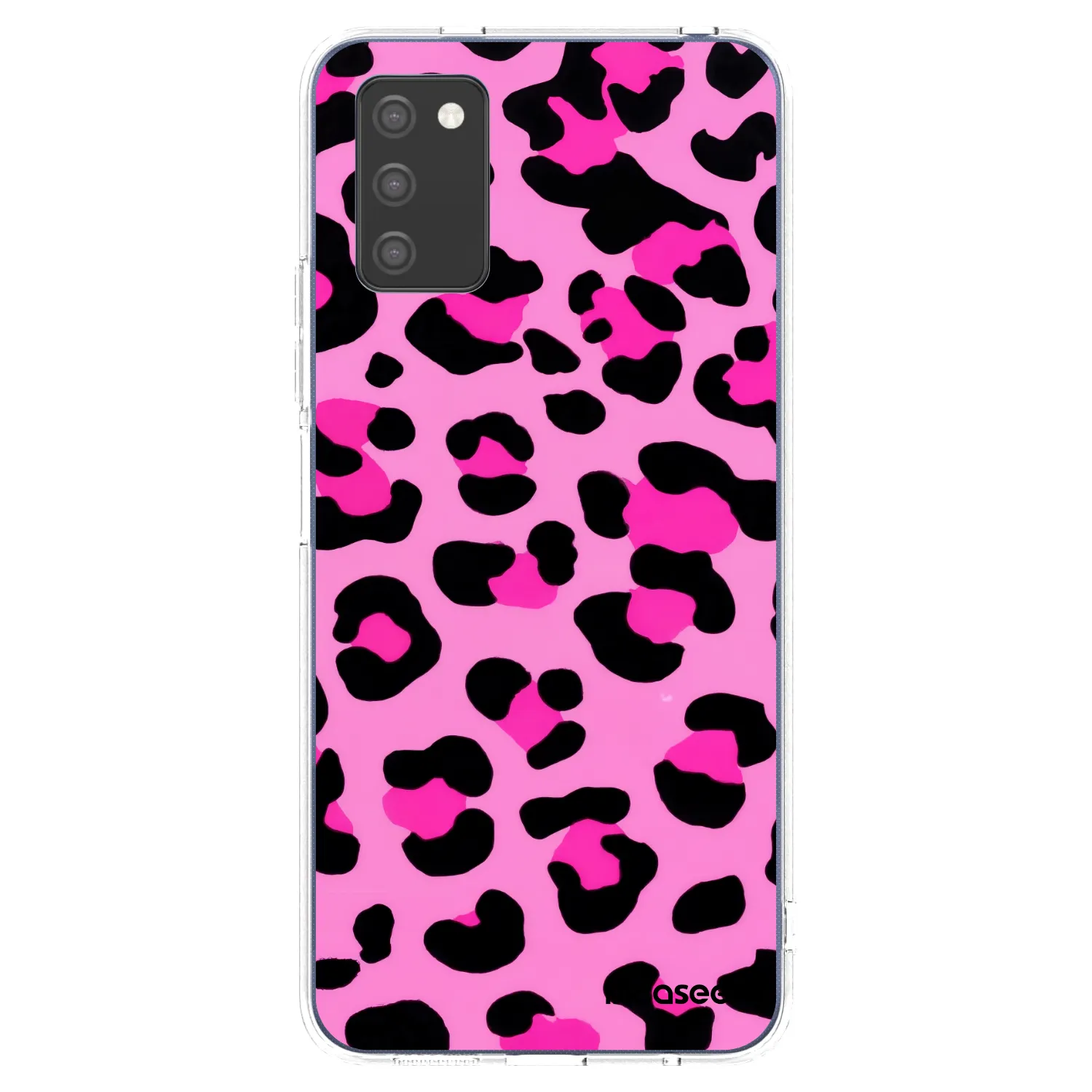 Picasee silikónový prehľadný obal pre Samsung Galaxy A03s A037G - Pink Tiger