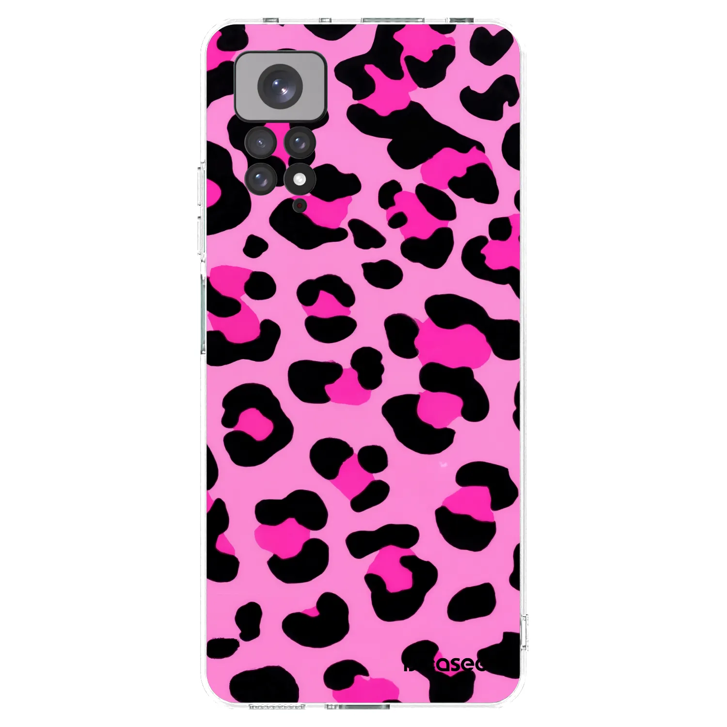 Picasee silikónový prehľadný obal pre Xiaomi Redmi Note 11S 4G - Pink Tiger