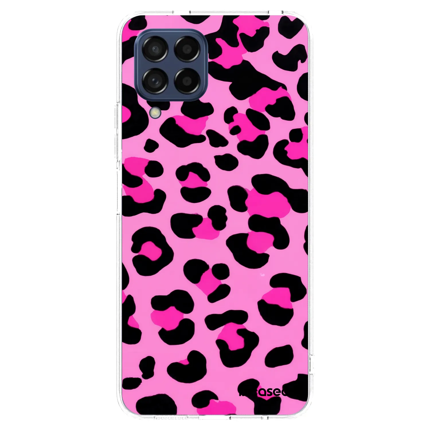 Picasee silikónový prehľadný obal pre Samsung Galaxy M53 5G - Pink Tiger