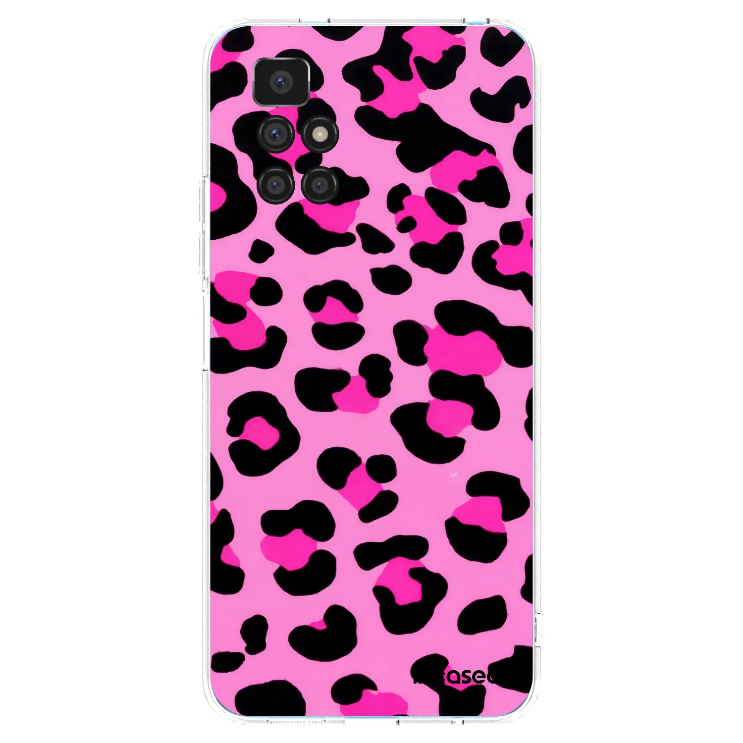 Silikónový prehľadný obal pre Xiaomi Redmi 10 (2022) - Pink Tiger