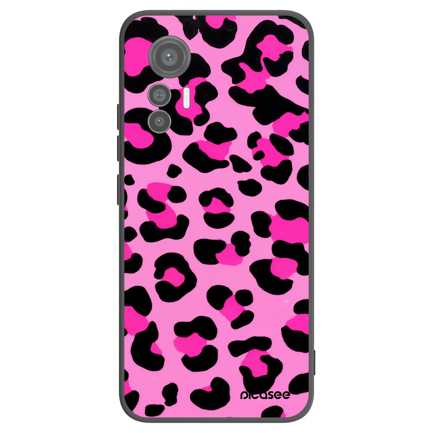 Picasee silikónový čierny obal pre Xiaomi 12 Lite - Pink Tiger