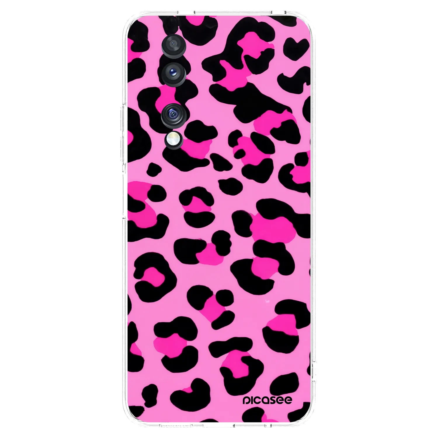 Picasee silikónový prehľadný obal pre Honor 70 - Pink Tiger