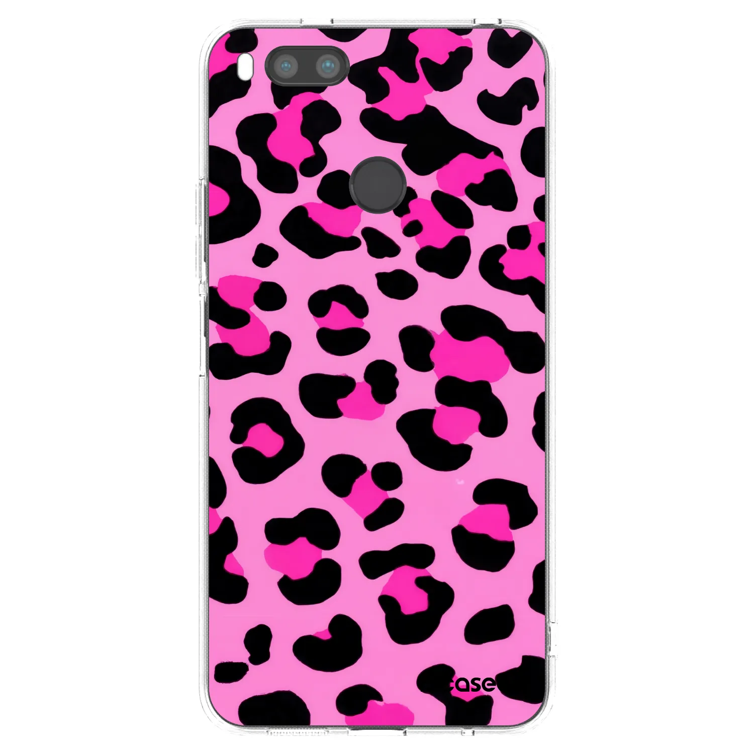 Picasee silikónový prehľadný obal pre Xiaomi Redmi A1 - Pink Tiger